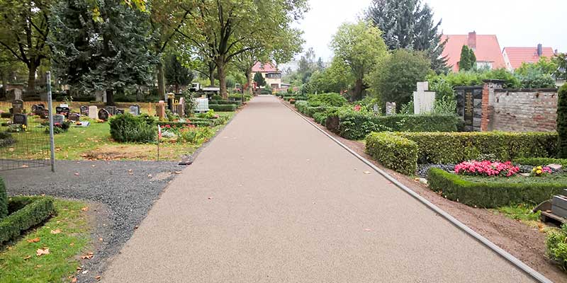 Wegebau Friedhof